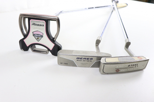 パター 3点まとめ TaylorMade Rossa monza Spider agsi HONMA BERES BP-1001 MS225 SOFTMETAL ODYSSEY WHITE STEEL 003JSAJP44