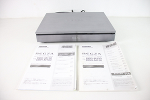 【ジャンク】TOSHIBA REGZA DBR-M180 東芝 HDD＆ブルーレイレコーダー 2011年製 鑑賞 家電 Blu-ray 説明書付 003JNGJH01