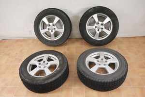 【発送不可】BRIDGESTONE BLIZZAK 215/65R16 98Q DM-V1 ブリヂストン ブリザック スタッドレス タイヤ GRASS GF アルミ 010JYMJO59