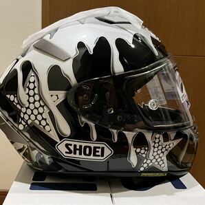 森且行 直筆サイン入り X-Fourteen MORI Mサイズ SHOEI フルフェイスヘルメット ショウエイ の画像4