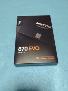 SSD Samsung 870EVO 新品未使用未開封