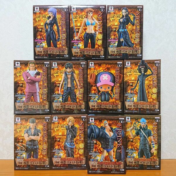 ワンピース ONEPIECE フィギュア THE GRANDLINE MEN LADY 正規品 プライズ 新品未開封 11個セット