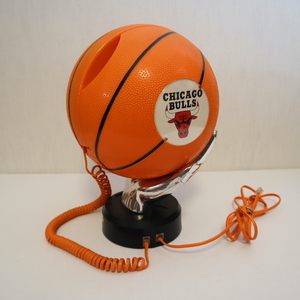 ■NBA CHICAGO BULLS シカゴ・ブルズ 電話機＠珍品