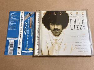 CD THIN LIZZY / WILD ONE THE BEST OF シン・リジィ UICY2542 帯傷みあり