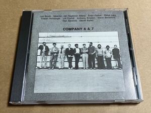 CD COMPANY / 6 & 7 INCUSCD07 DEREK BALLEY : STEVE LACY 盤面キズ多い