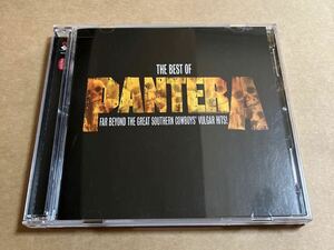 CD+DVD PANTERA / BEST OF PANTERA (Far Beyond The Great Southern Cowboys Vulgar Hits) R273932 パンテラ US盤 ケーススレ