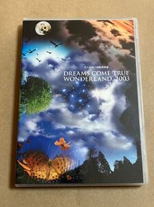 DVD+CD DREAMS COME TRUE / 史上最強の移動遊園地 WONDERLAND 2003 初回限定盤 ケーススレ ライナー傷みあり