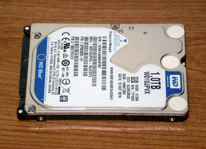 ★ 1TB ★ Western digital Blue 【 WD10JPVX 】 良品 ★1C9