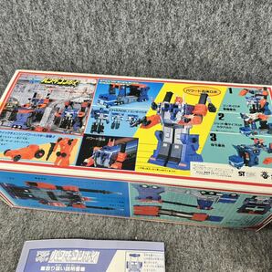 タカラ TAKARA ダイアクロン パワードコンボイ カーロボット 装甲合体 当時物玩具昭和レトロビンテージ 箱 説明書付き トラック の画像6