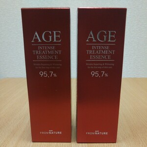 フロムネイチャー AGE インテンス トリートメントエッセンス 化粧水 340ml ２本 おまけ付♪ 