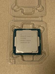 【中古】CPU/Intel Core i7 8700 3.20GHz 動作確認済み