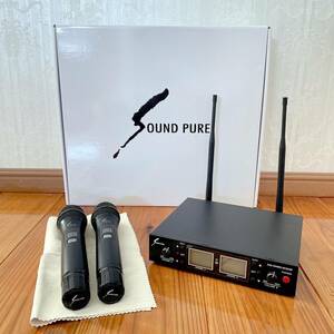 SOUNDPURE SPH80112-VDUAL ワイヤレスマイクセット -美品