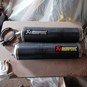 sv1000s TL1000 アクラポビッチ AKRAPOVIC マフラー スリップオンマフラー