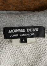 COMME des GARCONS HOMME DEUX コムデギャルソンオムドゥ LIVE FREE プリントパーカー パーカー S 中古_画像6