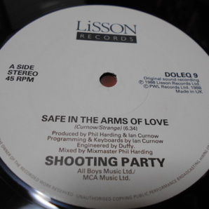 １２” SHOOTING PARTY／SAFE IN THE ARMS OF LOVEの画像3