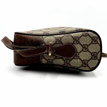 1円 【超高級品・人気品】グッチ GUCCI ショルダーバッグ メッセンジャー GG柄 シェリーライン 大容量 メンズ レディース_画像4