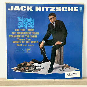 US-Repriseプロモ盤/MONO1963年orig初版マト1/1「JACK NITZCHE/The Lonely Surfer」ジャック・ニッチェphil spector/wall of sound山下達郎