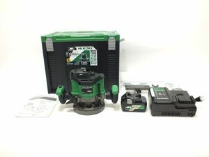 n3754 HiKOKI コードレスルータ M3612DA(XP) BSL36A18・急速充電器付 急速充電器 UC18YDL2 14.4V/18V/マルチボルト(36V)付き [098-240303]