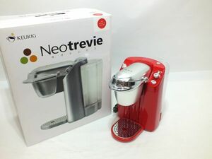 n3186 KEURIG キューリグ Neotrevie ネオトレビエ ドリップ式 コーヒー抽出機 BS200 クイーンレッド 2015年製 [102-240120]