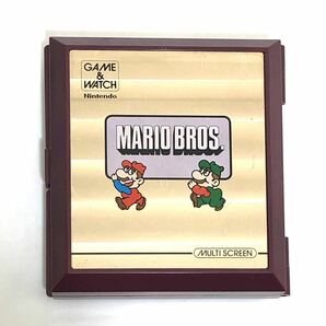 動作確認済み【Nintendo/任天堂 ゲームウォッチ《マリオブラザーズ/MARIO BROS.》1983年製◆マルチスクリーン GAME&WATCHの画像1