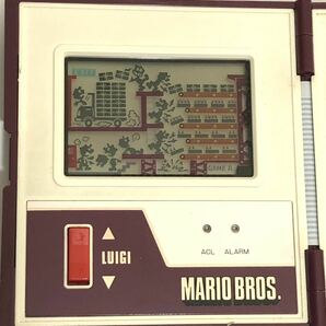 動作確認済み【Nintendo/任天堂 ゲームウォッチ《マリオブラザーズ/MARIO BROS.》1983年製◆マルチスクリーン GAME&WATCHの画像3