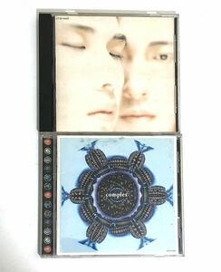 中古CD【COMPLEX/コンプレックス COMPLEX/complex best/ベスト】2枚まとめて◆帯付き 布袋寅泰 吉川晃司