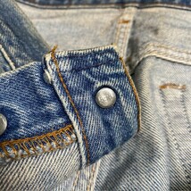 LEVI'S リーバイス 【men288U】 80's 501 デニムパンツ 赤耳 W32程 刻印555 バレンシア工場 USA製 米国製 スモールe ヴィンテージ 288U AG_画像3