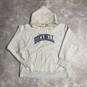 Champion チャンピオン 【men279U】 80's RW フードスウェット LARGE BUCKNELL リバース トリコタグ USA製 パーカー ヴィンテージ 279U AG