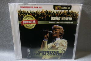 【中古CD-R】 DAVID BOWIE / デヴィッド・ボウイ / SUPERSTAR LIVE IN CONCERT / SOUNDBOARD LIVE FROM 1983