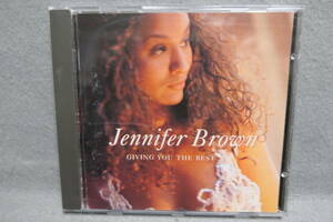 【中古CD】JENNIFER BROWN / ジェニファー・ブラウン / GIVING YOU THE BEST