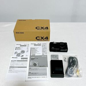 【極美品】【訳あり】RICOH リコー CX4 デジタルカメラ 中古 現状品 コンパクトカメラ ブラック 黒