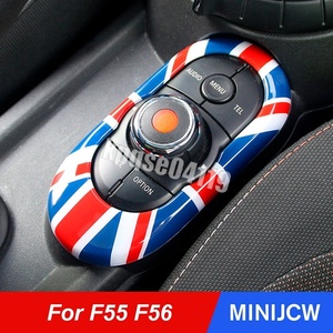 買得☆BMW MINI センターコンソール コントロール カバー スタイリング ステッカー ミニクーパー ワン SJCW ハッチバック F55 F56 アクセ