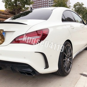 買得☆メルセデス ベンツ W117 CLA4 5 AMG 2013-2018 リア バンパー スポイラー エアベント カバー エクステリア 外装 カスタム