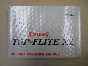 新古品スポルディング　ＳＰＡＬＤＩＮＧ　ＴＯＰ－ＦＬＩＴＥ　ＸＬ　ゴルフボール　スモールボール　１ダース　計１２球