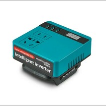 マキタ バッテリー 18V～21V インバーター 出力 AC100V USB5V 9V 12V ポータブル電源 海外の電化製品もok、_画像4