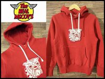 送料無 THE REAL McCOY'S リアルマッコイズ MC19114 19AW LOOP WHEEL HOODED SWEATSHIRT BULLDOG ブルドッグ 吊編み スウェット パーカー S_画像1