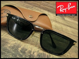 送無 希少 廃盤 USA製 米国製 90s Ray-Ban レイバン ボシュロム B&L PREMIER TRADITIONALS ハリスバーグ メタル コンビ サングラス 黒金