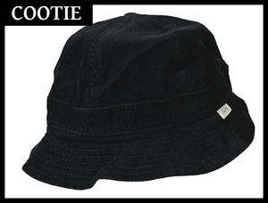 送無 COOTIE PRODUCTIONS クーティー プロダクションズ CORDUROY BELL BUCKET HAT コーデュロイ ベル バケット ハット 帽子 キャップ 黒 L