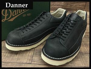 送無 新品 Danner ダナー D314110 ROCKFORD ロックフォード 本革 レザー ローカット ブーツ 短靴 シューズ ステッチダウン製法 黒 26.5 ①