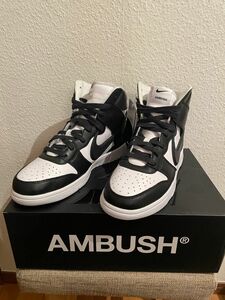 AMBUSH × Nike Dunk High "Black"アンブッシュ × ナイキ ダンク ハイ "ブラック" 27.5