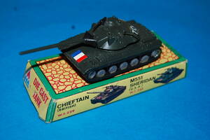  Hong Kong made die-cast alloy tank TINTOYS WT-228 FRANCE CHAR AMX30 Hong Kong made 