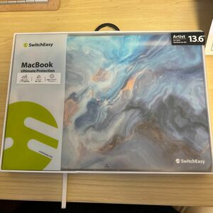 SwitchEasy MacBook Air M2 2022 13.6 対応 ケース カバー 薄型 オシャレ 保護 ハードケース 