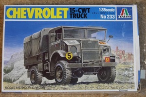 ◎送料無料！イタレリ1/35　シボレー 15-CWT トラック　#　233