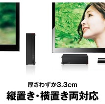 【送料無料・美品】BUFFALO 6TB USB 3.2(Gen1)対応 外付けHDD テレビ録画＆PS4対応 HD-EDS6U3-BE_画像7