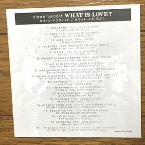 Clean Bandit / What Is Love? Deluxe Edition 豪華ゲスト参加 傑作 国内盤18曲収録 帯付 Zara Larsson / Sean Paul / Rita Ora / KYLEの画像6