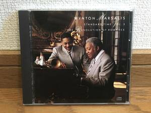 Wynton Marsalis / Standard Time, Vol. 3 - The Resolution of Romance 傑作 輸入盤(品番CK46143) 廃盤 Ellis Marsalis Delfeayo Marsalis