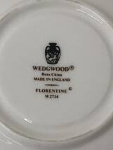【430】WEDGWOOD ウェッジウッド W2714 FLORENTINE TURQUOISE Side Plate_画像3
