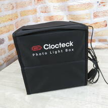 02329PS24【未使用】ClocTeck 撮影ボックス 24cm - 折りたたみ式LED照明スタジオ、92個LED & 6枚の両面背景紙 (合計12色)、色温度調節_画像3