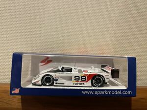 激レア1円スタート　spark 1/43 トヨタ 88C (87C-007) ロードアトランタ500km 1989 #98 Driver: D.Olson C.Cord 199/500台限定　スパーク