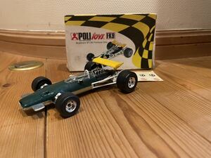  激レア　　1円スタート　当時物　蔵出し　デッドストック1960s Vintage POLITOYS FK9 Brabhams BT/26 Formula Uno Made in Italy ブラハム